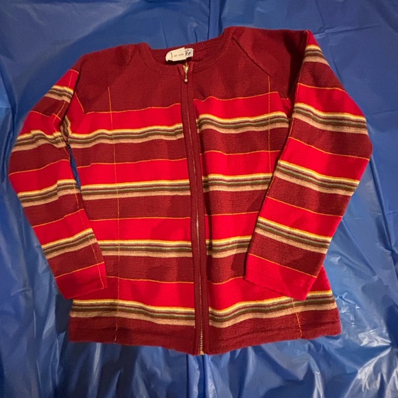 Free People Sweaters - Free People Burgundy Wool Sweater Size Small See Last Photo for Small Hole